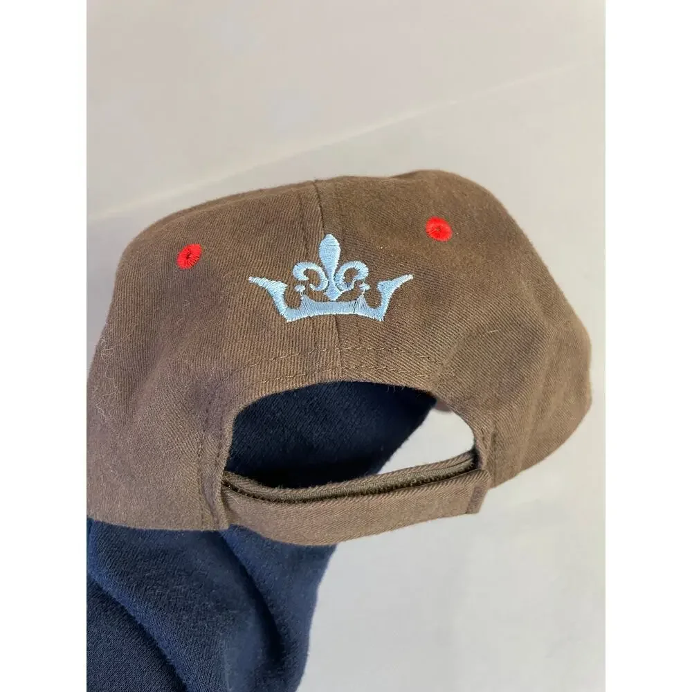 Jolly Rodger Y2K Rhinestone Rose‎ & Cross Baseball Hat 100% Cotton Country